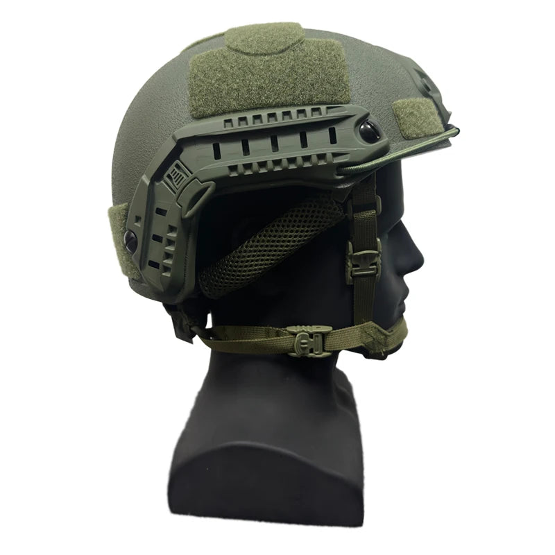 Kevlar Tactical Helmet ACH High Cut Helmet High Quality Ballistic Helmet NIJ IIIA FAST Wendy's Suspension Pad Safety Helmet