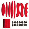 1set Helmet Padding Kit 27Pcs Bicycle Replacement Universal Foam Pads Set for MTB Bike Motorcycle Cycling Sportswear Accessories