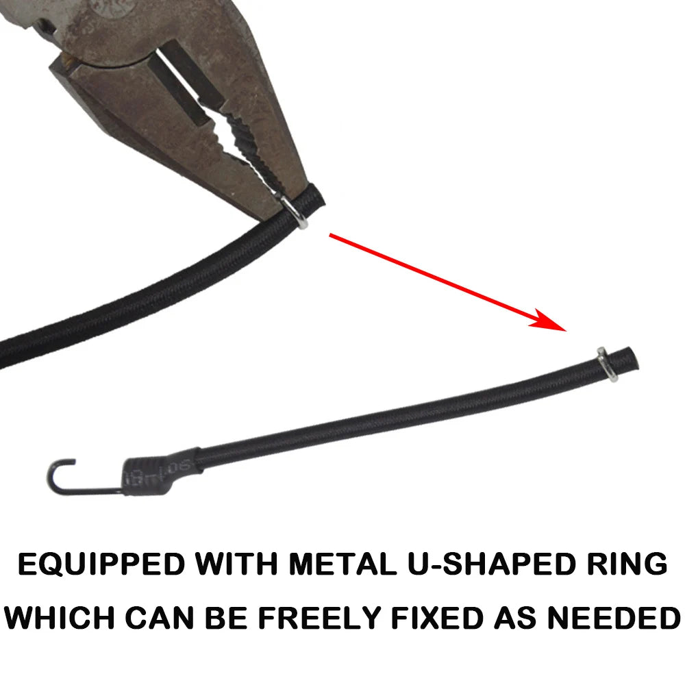 2pcs/set Tactical Helmet Guide Rail Safety Nylon Rope With Fixing Ring for Fast Helmet Military Helmet Accessories