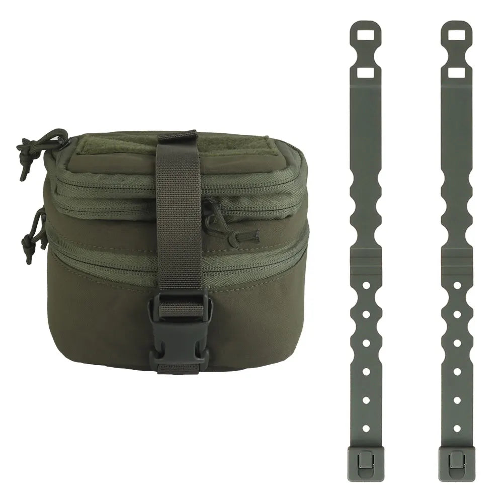 OPHIDIANTAC Night Vision Device Storage Bag - Molle Mounting - Modular Shockproof Structure Protection Case