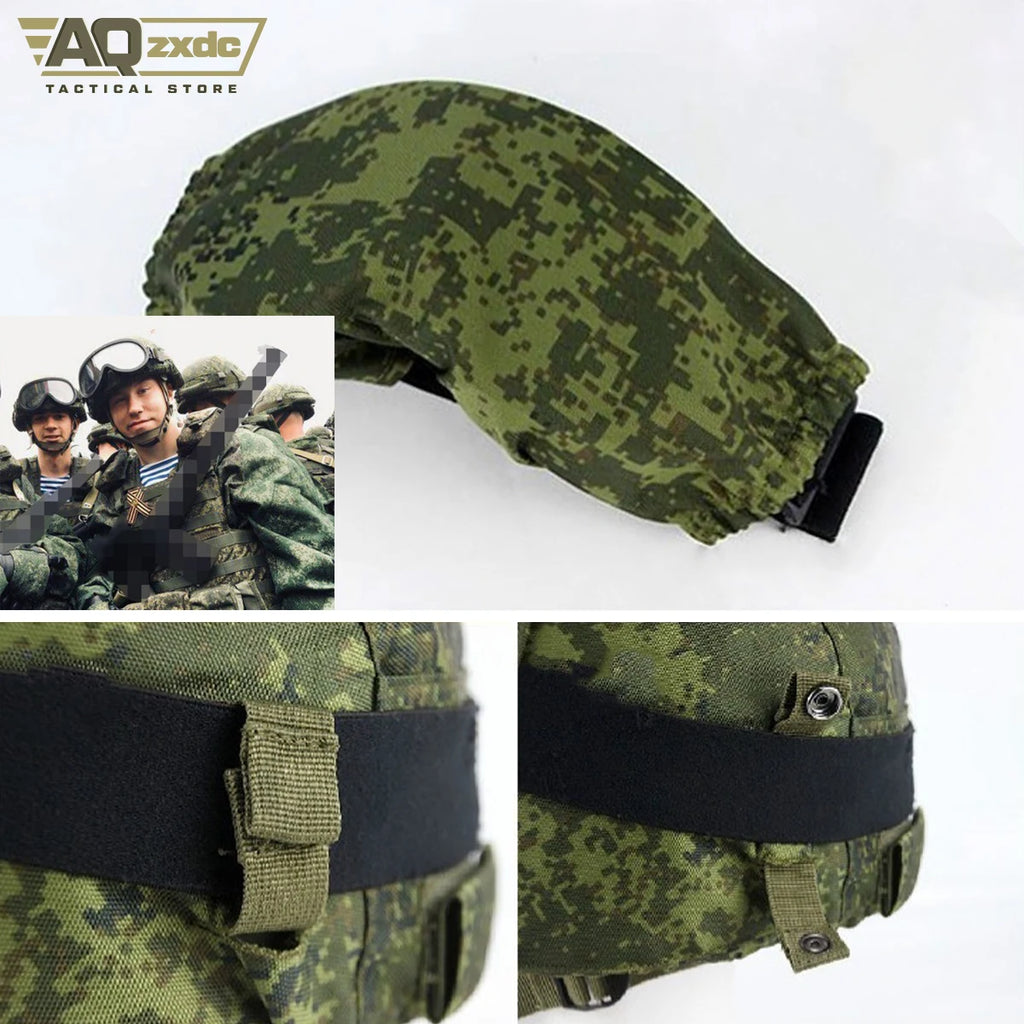 Airsoft Russian Army 6B47 Ratnik Helmet Set with Helmet Goggle Cover for EMR SSO RSP Tactical Airsoft Hunting Helmets