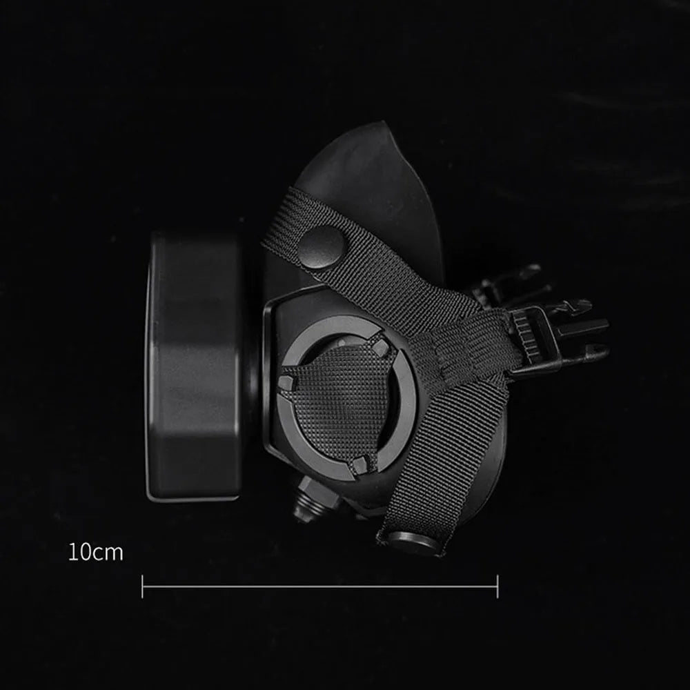Tactical Respirator SOTR Mask Built-in Microphone Communication Special Operations Half-mask Replaceable Filter CS Airsoft Gear