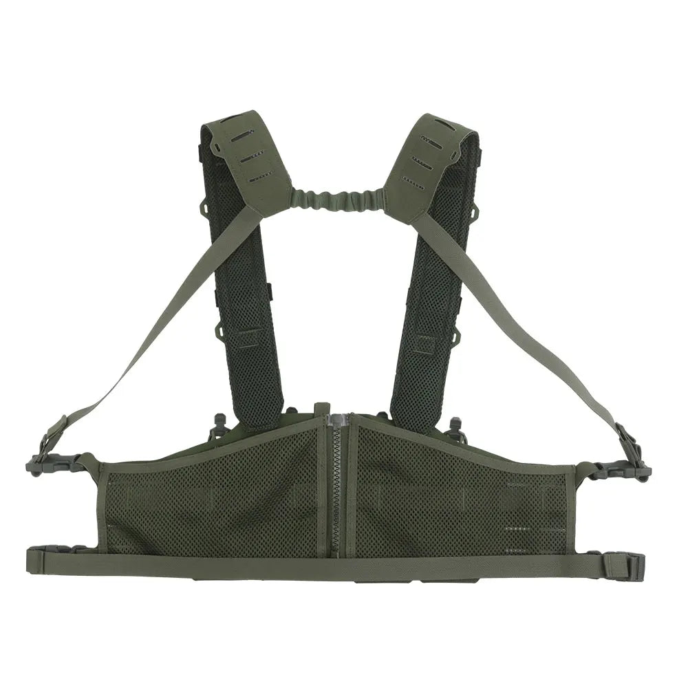 Tactical SF Vest Chest Rigs Lightweight Camouflage MOLLE Militar Hunting Airsoft Assault Vest with Mag Pouch H-Style Strap