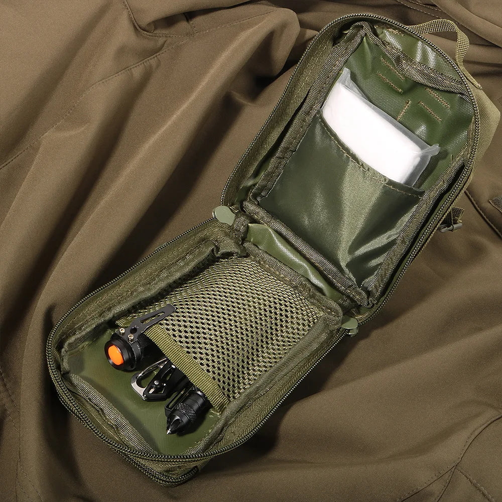 Tactical Molle Utility Pouch, EDC Tool Pouch Tactical Phone Pouches Mini Waist Pouches Medical EDC IFAK Pack Mini Design