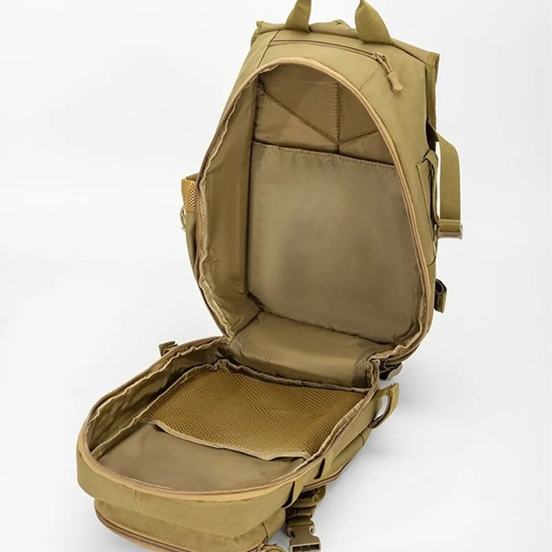 Fishing Lure Rod Luggage Camping Mountaineering Backpack Hunting Multi-functional Military Tactical Fishing Shoulder Bag Men