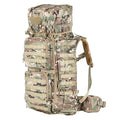 75L Mens Travel Backpack Military Tactical Mountaineering Backpacks Army Climbing Survival Backpack for Camping Hiking Trekking