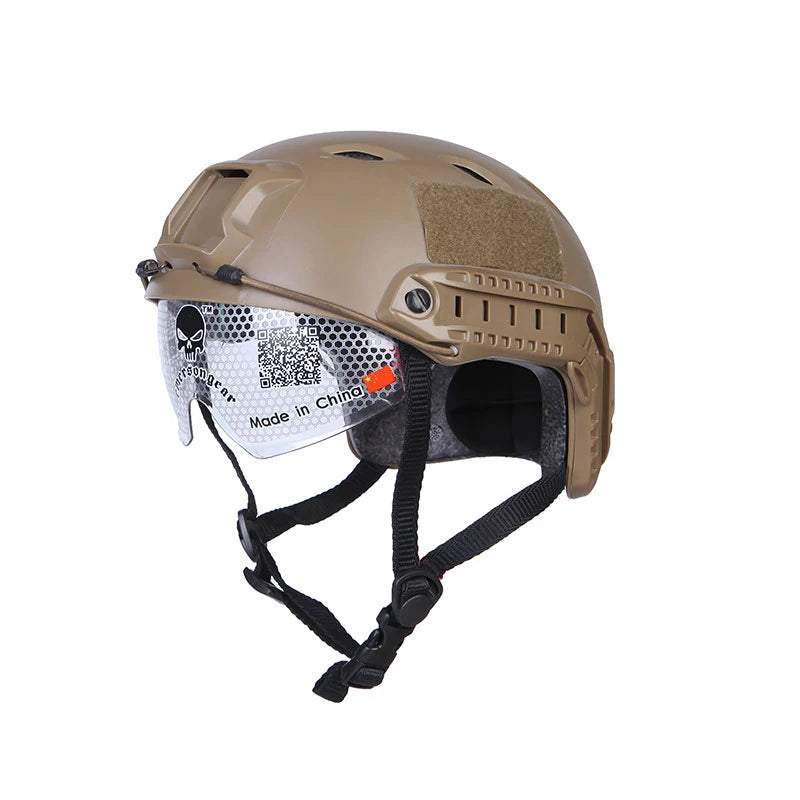 Emersongear For BJ Type Fast Helmet Protective Goggle Glasses Helmet Outdoor Hunting Hiking Cycling Training EM8818 EM8818