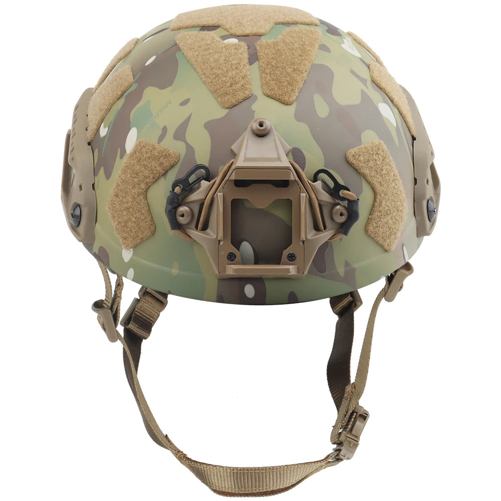 Fast SF Super High Cut Helmet Lightweight Full Protective Thicken Impact Resistance Safety Equipment for Airsoft Training
