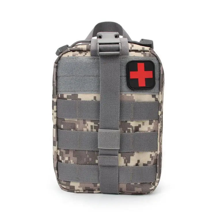 Tactical Hunting EDC Molle Pouch Outdoor Survival Emergency Medical Kit IFAK Waist Pack Bag First Aid Kit Hiking Accessories