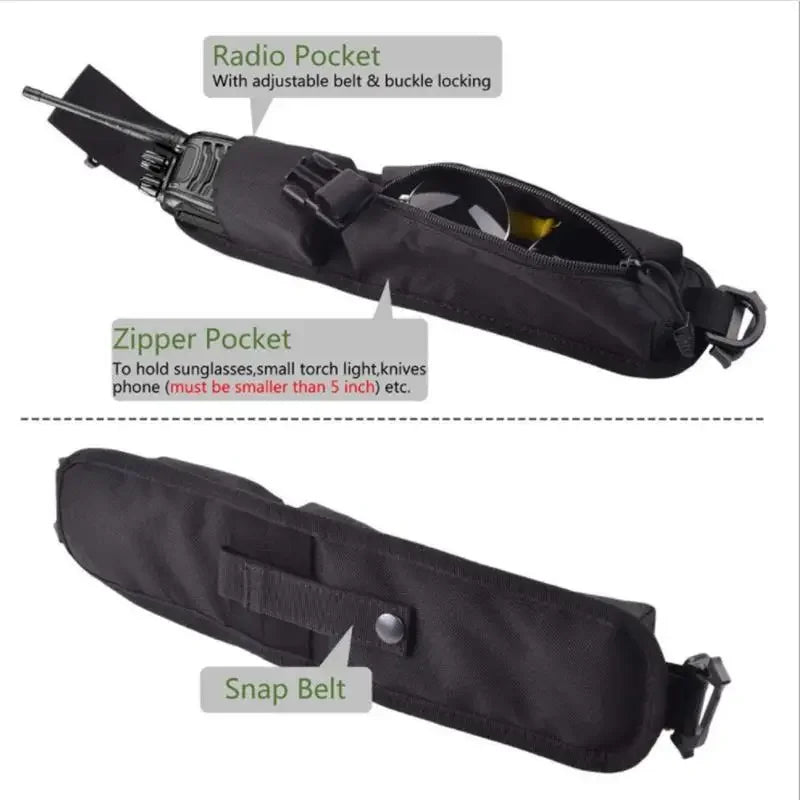 Hunting Backpack Shoulder Strap Accessory Pouch Molle Bag Multifunctional EDC Tool Pockets Outdoor Sport Small Compact Pouchs