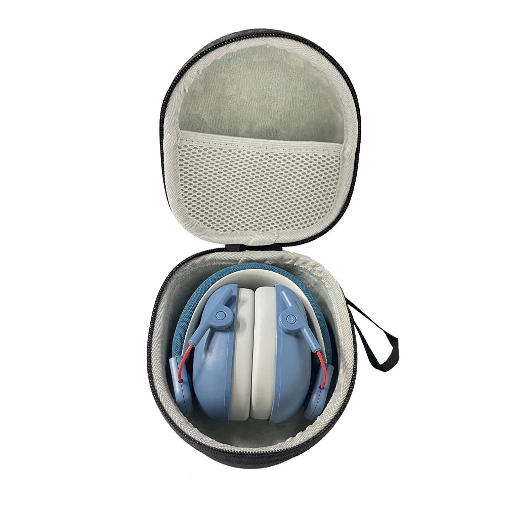 Kids Noise Cancelling Headphones 27db Noise Reduction Ear Muffs Ear Protection Sound Proof Earmuff for School Children with case