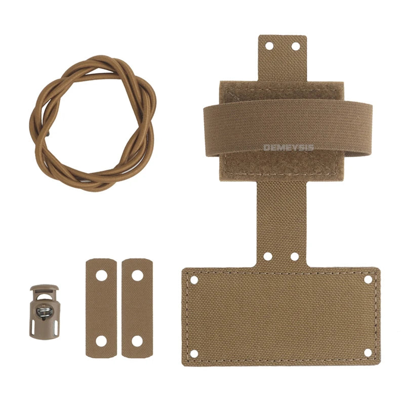 Tactical Helmet NVG Battery Box Bag NVG Counterweight Balance Bag Hook Loop for Airsoft Fast Helmet Battery Box Storage Pouch