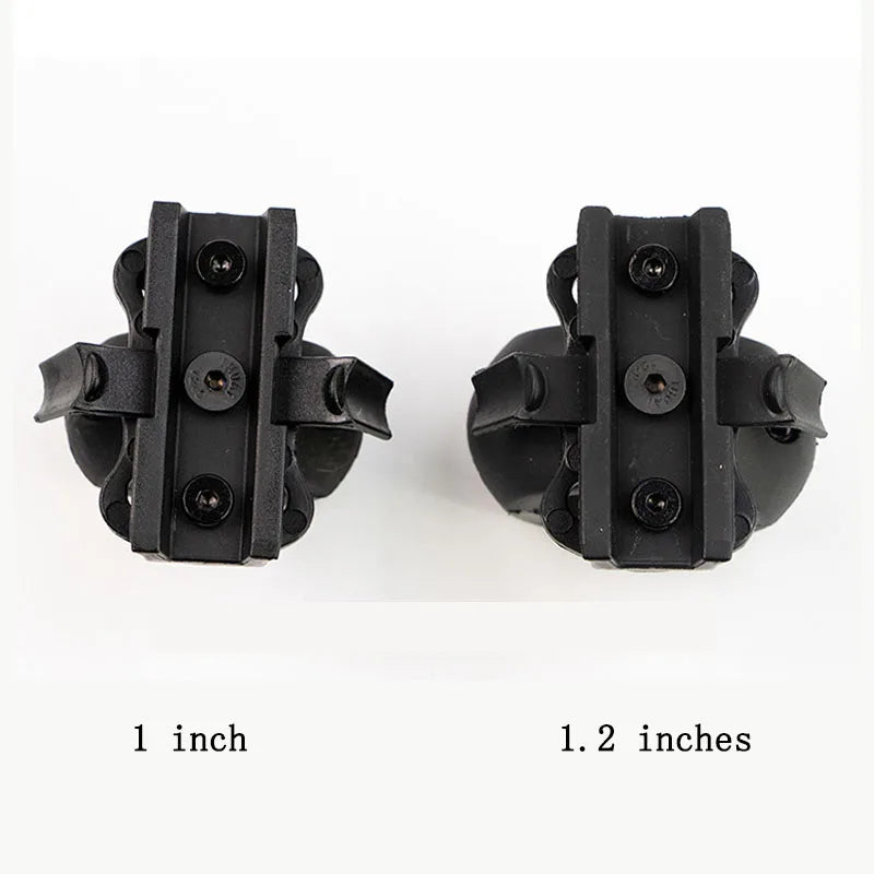 Dedicated Lighting Quick Release Flashlight Holder FAST, MICH2000, IBH with Track Tactical Helmet Fixture Adapter Outdoor Sports
