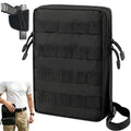 Tactical Molle Admin Pistol Pouch Concealed Carry Gun Holster Shoulder Bag Utility EDC Belt Pouch Modular Tool Organizer Case
