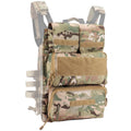 JPC 2.0 Adventure Vest Utility Pouch | Lightweight Organizer MOLLE Compatible Accessory | For Outdoor Gear Equipment Accessories