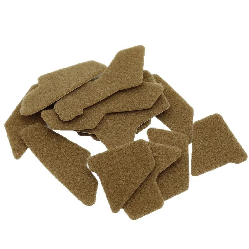 11/22Pcs Tactical Helmet Patches Universal Exterior Tape Helmet Hook and Loop Stickers Kit for Fast Helmets Magic Sticker