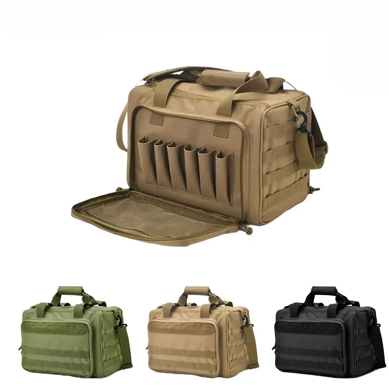 Large Capacity Tactical Backpack Multi-functional Outdoor Sports Handbag Single Shoulder Crossbody Bag Camping Hiking Travel Sto