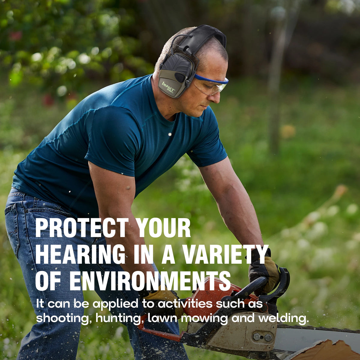 Honeywell Tactical Electronic Earmuffs - Noise Cancelling & Sound Amplification for Shooting Hearing Protection