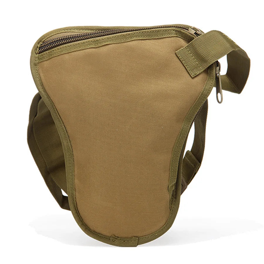 Camouflage outdoor sports waist bag training leg bag large capacity waterproof mountaineering waterproof multifunctional bag