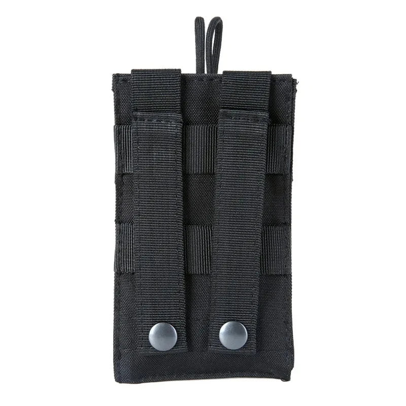 1000D Tactical Radio Pouch Walkie Talkie Holster Phone Holder Hunting Waist Belt Pack EDC Bag Molle Magazine Pouches