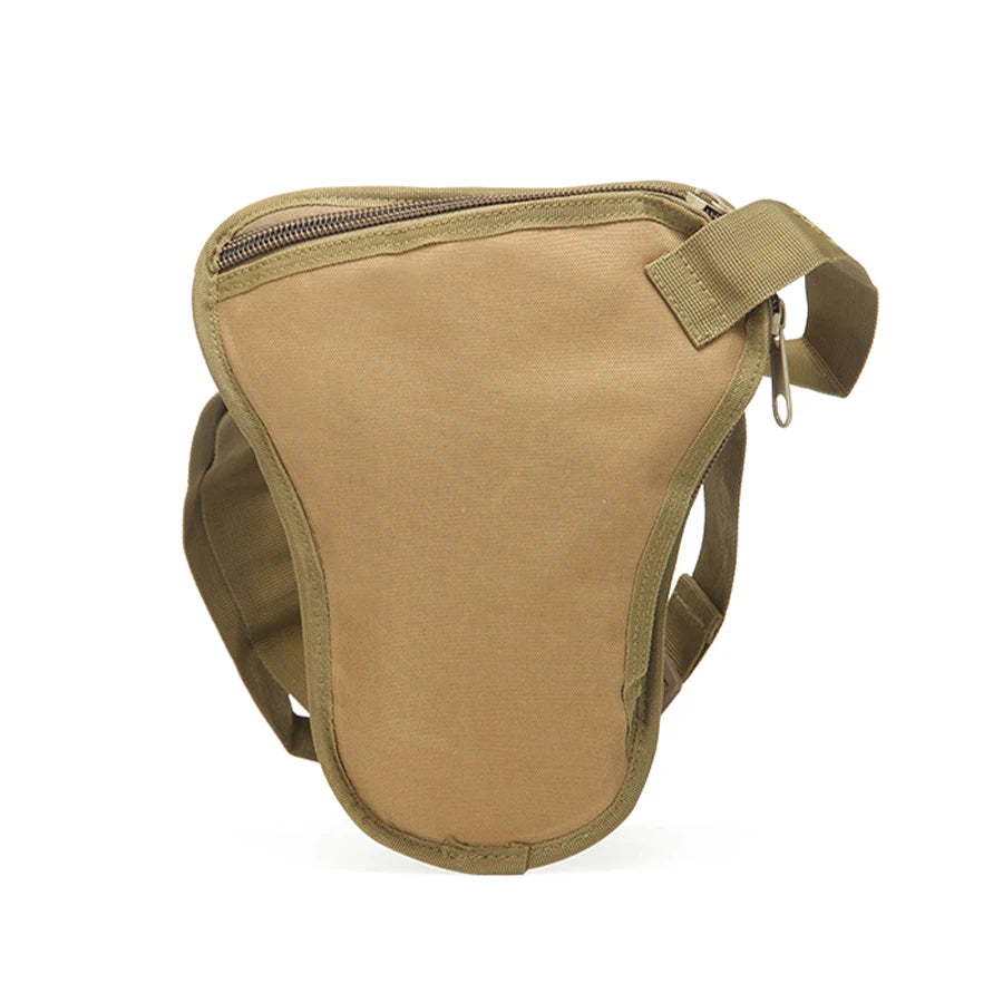 Multi functional thigh bag waist pack, multi pocket design, casual sports bag, suitable for cycling, hiking, and traveling