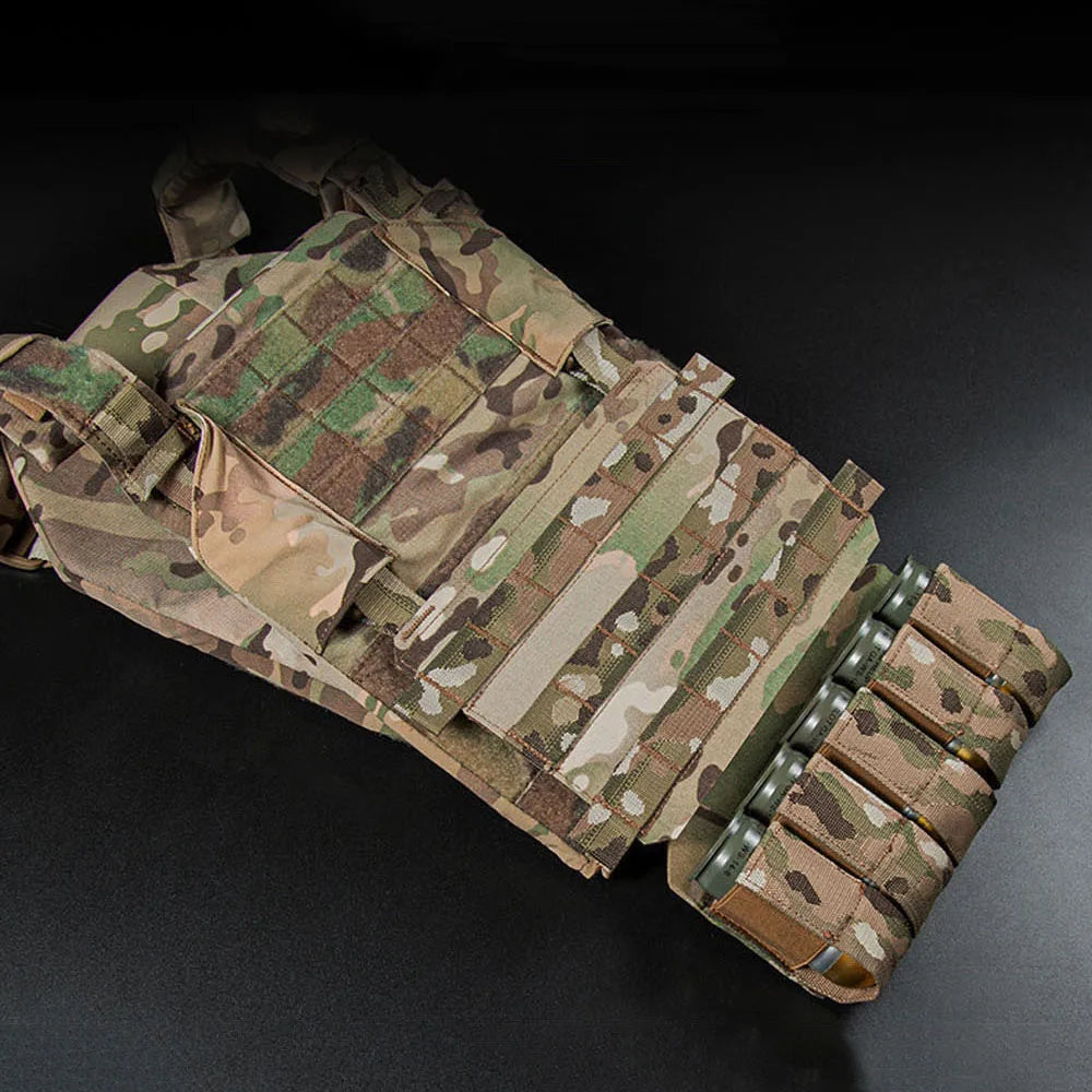 Airsoft Tactical M203 Grenade Pouch 40mm 5 Holder Banger Hanger MK4 D3CRM MK3 Militar Chest Rig Grenade Pouch Hunting Game Gear