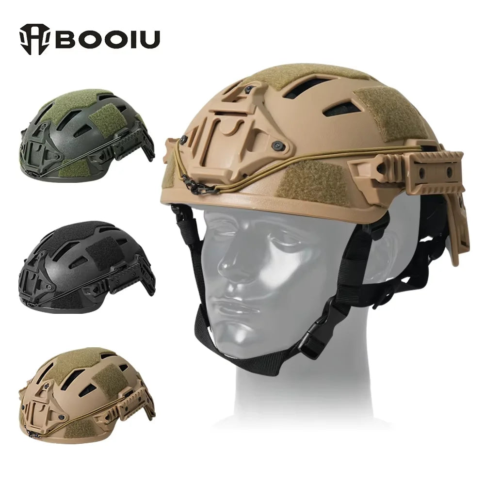 BOOIU MH Helmet High-Cut Iraqi Live-Action Game Cs Outdoor Head Circumference 55-57cm Protective Equipment Tactical Helmet