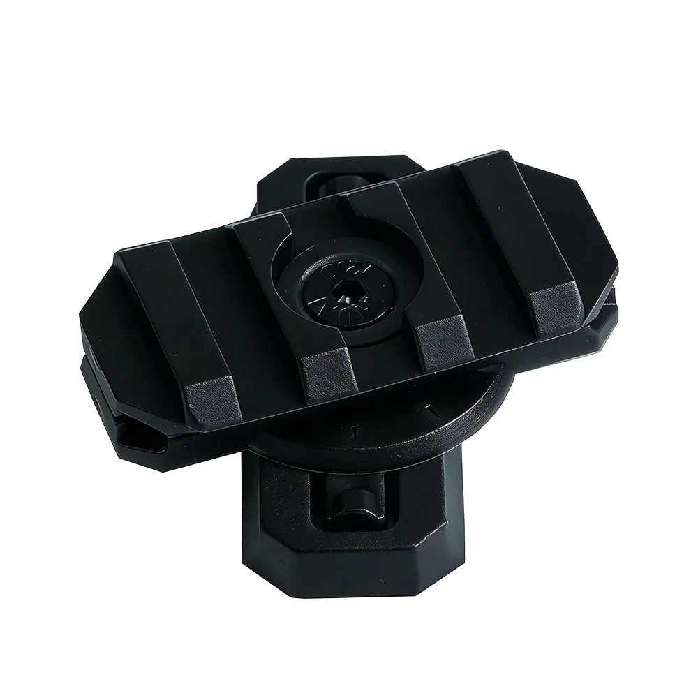 BOOIU New Fast Helmet Side Rail Adapter Nylon 360 Rotatable Helmet Rail Flashlight Mount For Airsoft Helmet Hunting Accessories