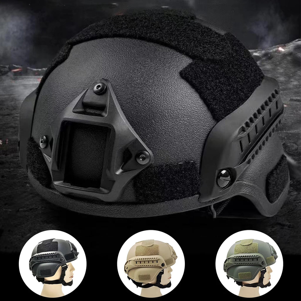 Tactical FAST Helmet MICH2000 Airsoft MH Tactical Helmet Outdoor Air Gun Hunting Tactical CS Riding Protect Equipment