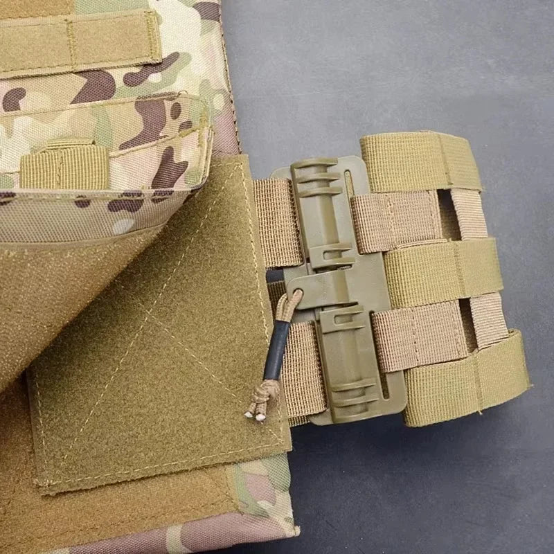 New portable Hunting vestuniversal MOLLE quick release buckle