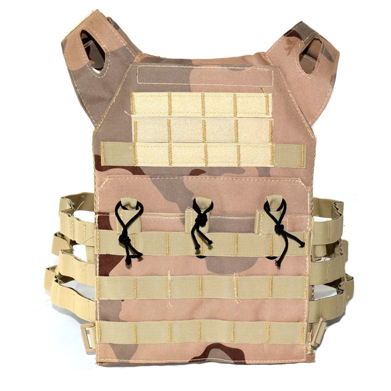 Tactical Plate Carrier Molle Vest Airsoft Gear Men Combat Body Armor Hunting Protective Vest with Mag Pouch