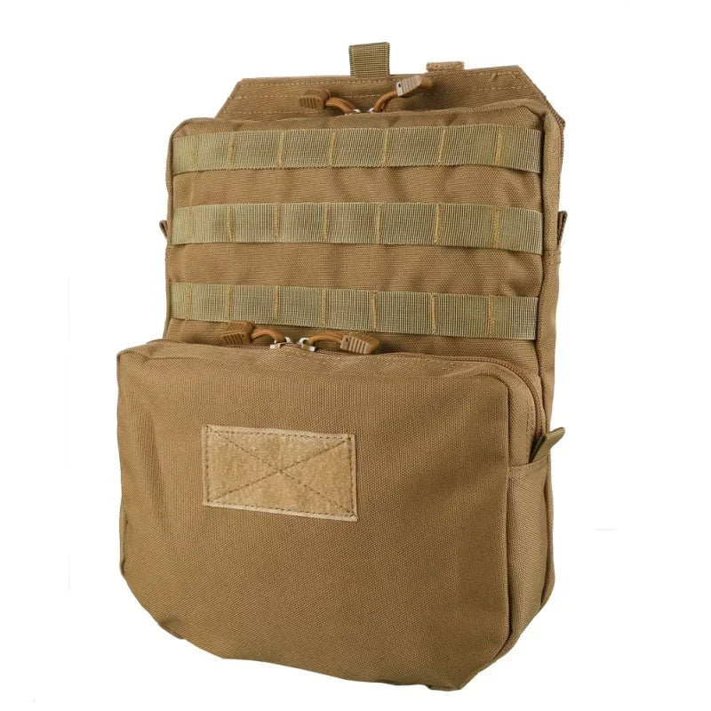 Tactical Plate Carrier Backpack Airsoft Combat EDC Hydration Pouch Gear Outdoor Hunting Shooting Vest Hydration Bag Accessory