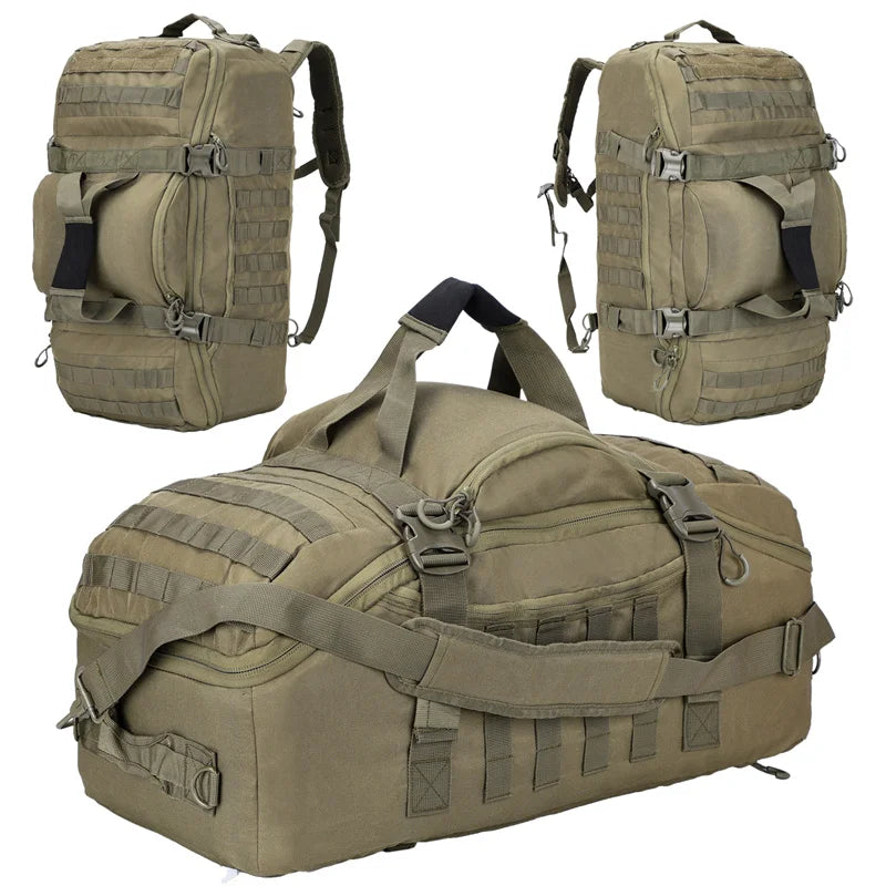 25L 45L 80L Large Duffle Bag Tactical Backpack Outdoor Camping Bags Molle Men Backpacks Travel Bag for Hiking