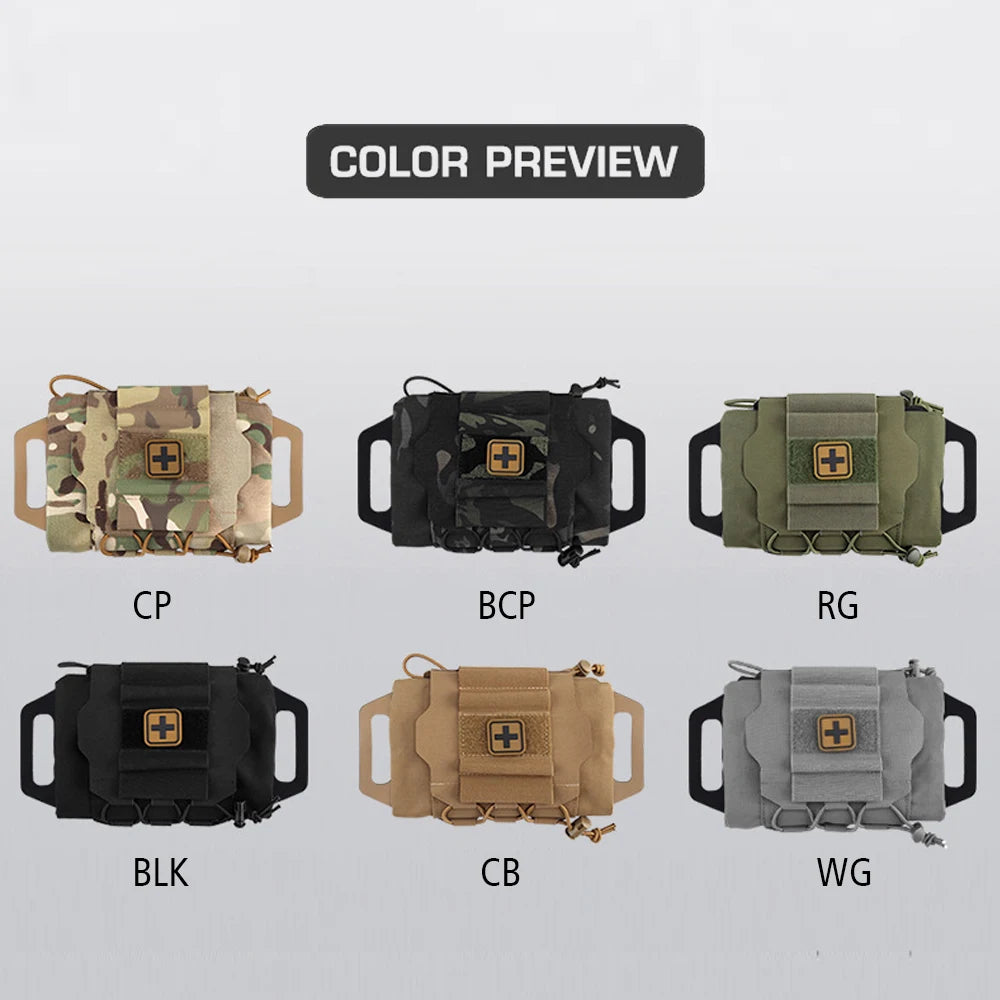 Tactical Militar First-aid Kit Army Rapid Deployment Survival Pouch Outdoor Hunting Emergency Bag Camping Medical Kit