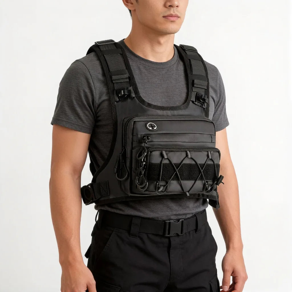 New Tactical Chest Bag Multi-functional Off-road Motorcycle Travel Portable Hiking Riding Backpack Core Pack