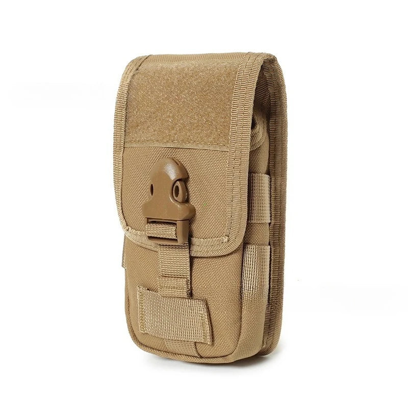 1000DTactical Double-layer Phone Pouch Hunting Camouflage Molle Bags Outdoor Hunting Molle Fanny Bag Waist Bag Outdoor Sport Bag