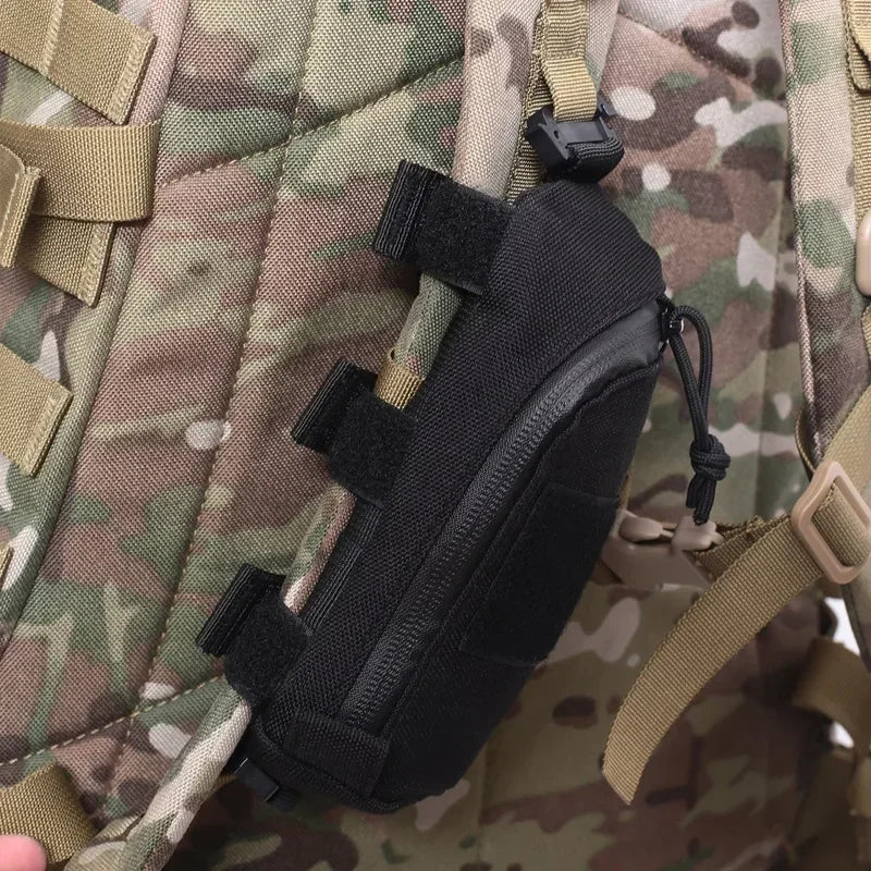 Tactical Molle Bag Backpack Shoulder Strap Accessory Pouch, Multifunctional EDC Tool Pockets Small Compact Pouchs