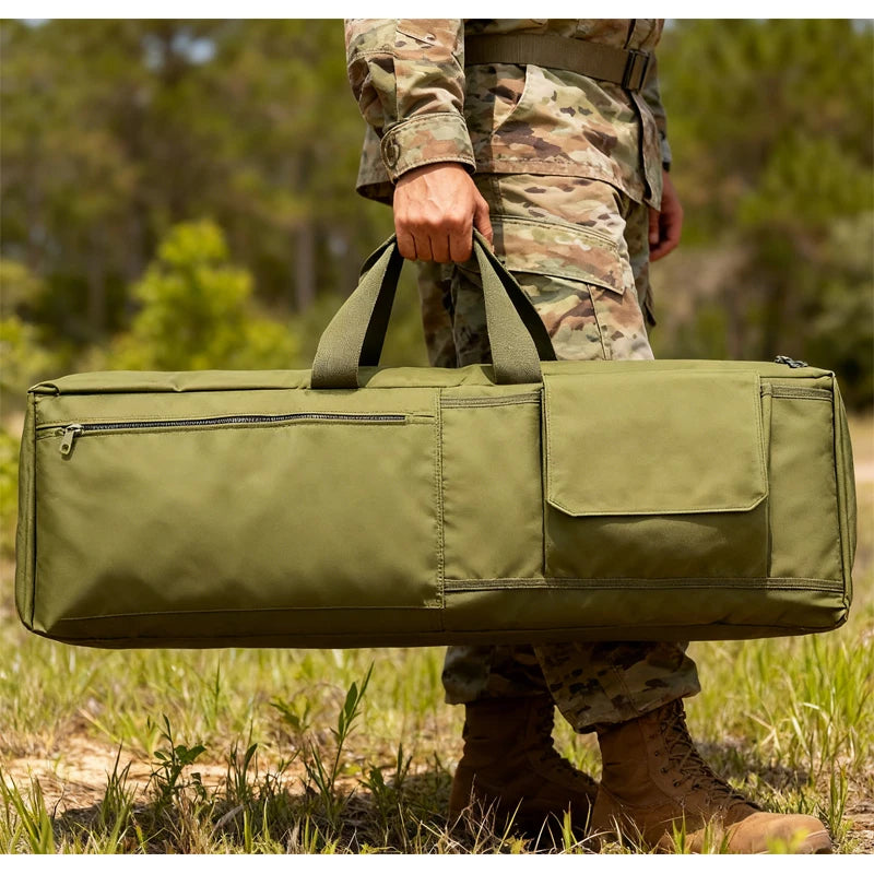 Oxford Gun Holster Bag Airsoft Paintball Gun Bag with Cushion Pad Tactical Gun Carry Bag 85CM / 100CM
