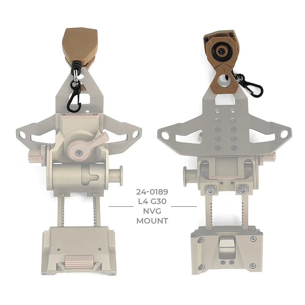 Tactical L4 G30 NVG 3 HOLE Bracket Mount Airsoft  NVG Lanyard For Helmet Accessories Hunting Shooting Night Vision Mount