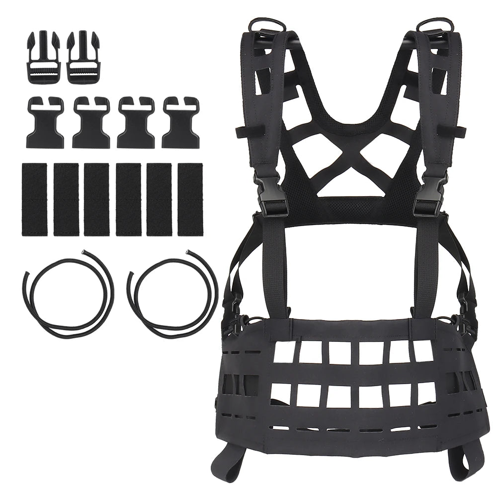 Tactical SP Cchest Rig Lightweight JPC MOLLE Militar Hunting Airsoft Assault Vest Multi-functional Load Carriage Platform