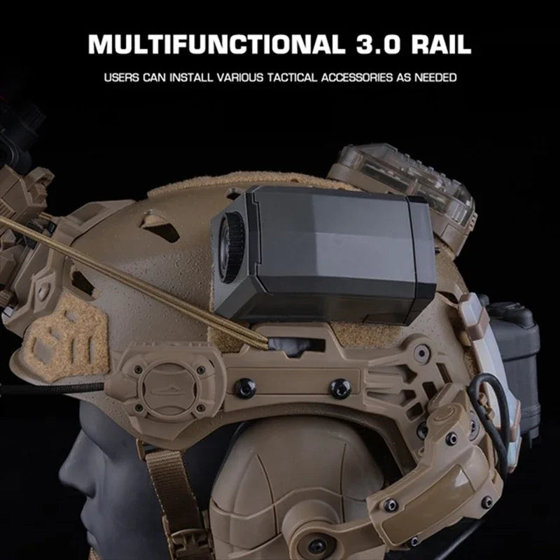 Tactical Wendy Team Helmet 3.0 Standard Version Training Helmet with FAST MICH Liner Pad Chin Strap for Combat Airsoft Shooting
