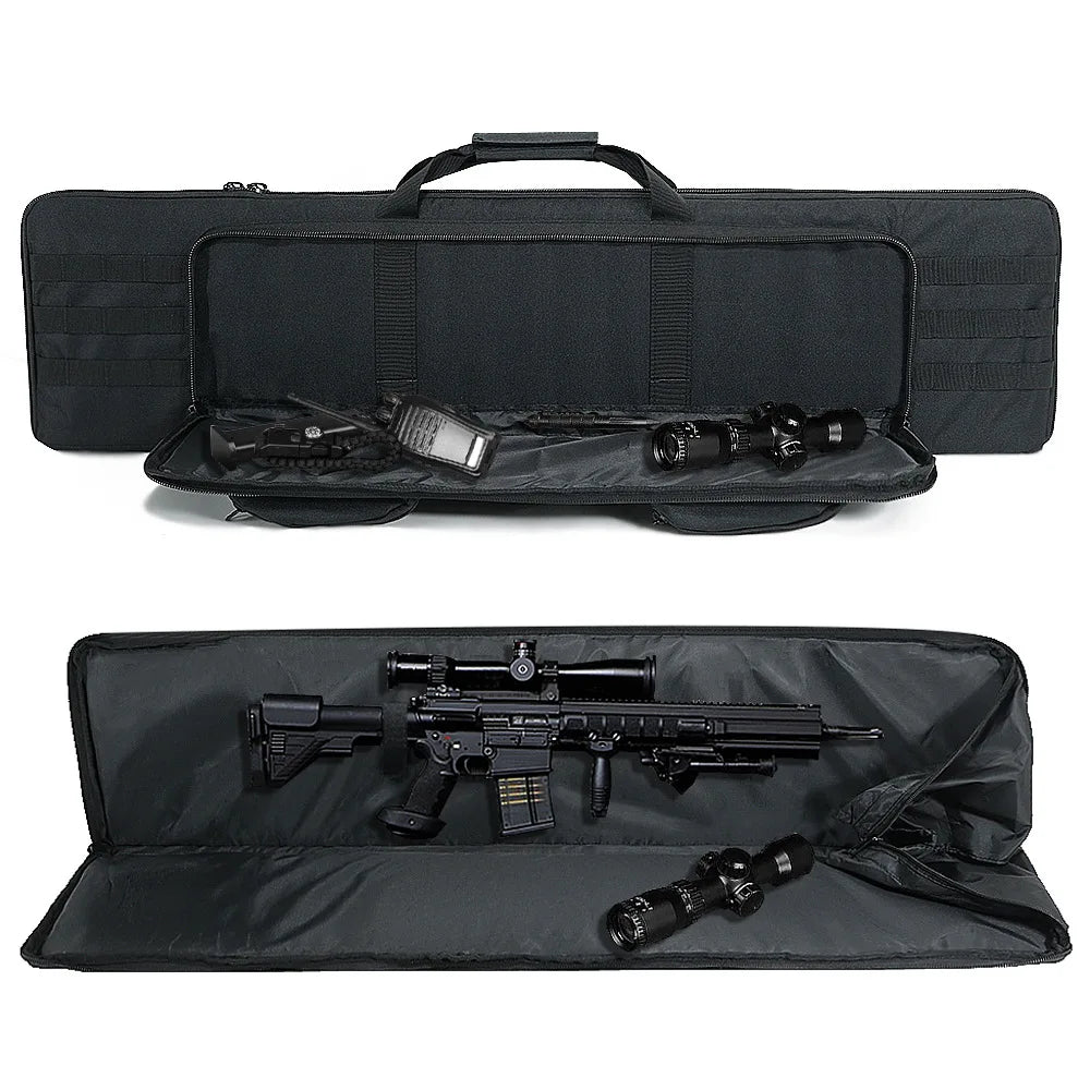 100/120cm Gun Bag Rifle Case Backpack Sniper Gun Carry Protection Bag Airsoft Shooting Gun Bag Hunting Accessories