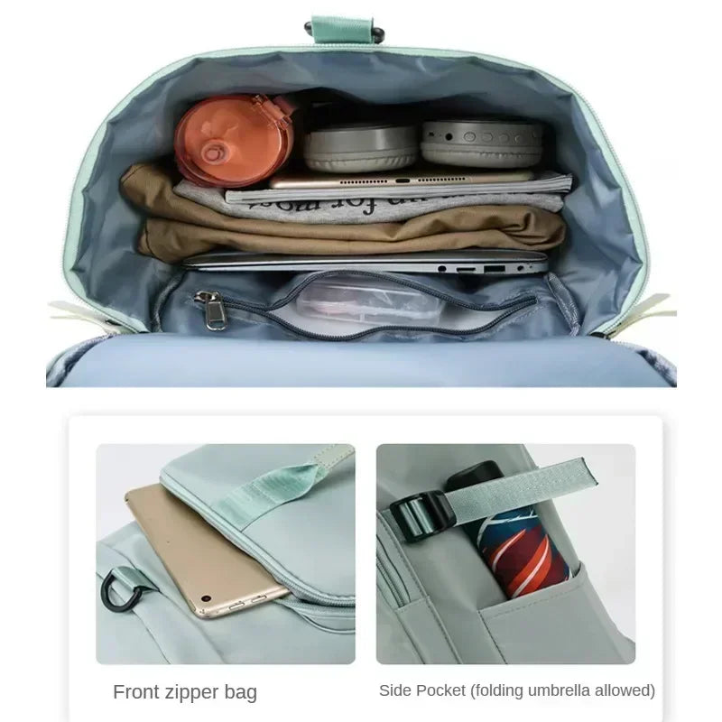 Large Capacity Outdoor Sports Gym Bag Travel Dry Wet Separation Backpack Luggage Gym Bags For Fitness Training Men Women