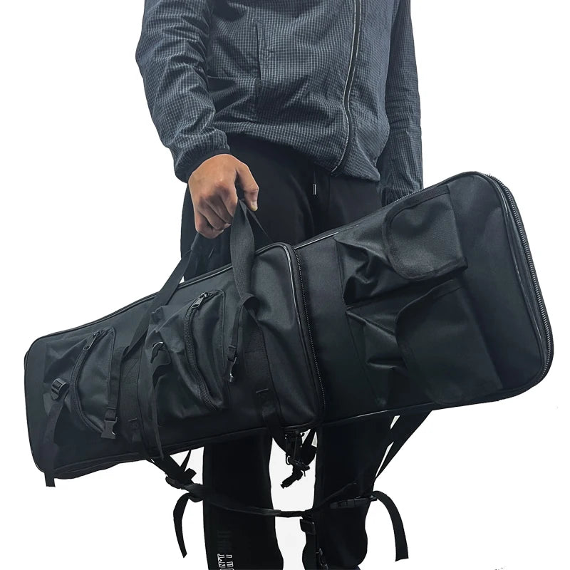 Tactical Hunting Fishing Gear CS Outdoor Camouflage Bag Single Shoulder Fishing Bag Hunting Gear 81cm/94cm/115cm