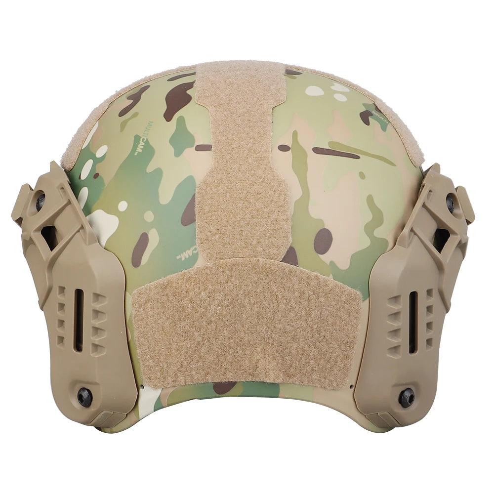 Multi-camo MK Helmet Tactical Hunting Airsoft Paintball CS Protective Helmet Motocross Cycling Sport Safy Helmet Cover Thicken