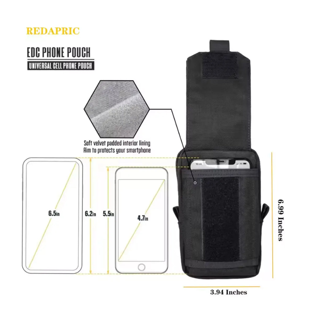 Tactical Molle Pouch Waist Bag Outdoor Men EDC Tool Bag Utility Gadget Organizer Vest Pack Purse Mobile Phone Case