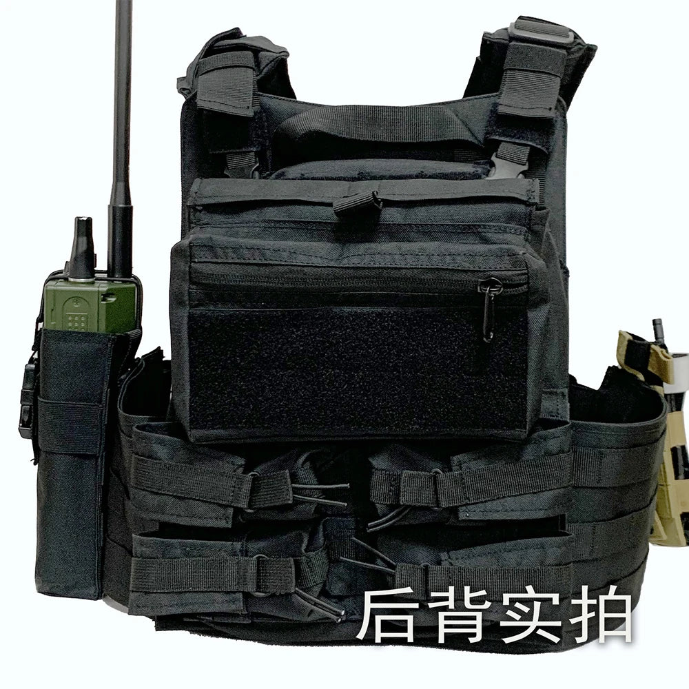 Airsoft Call of Duty 19 COD Ghost Nightwar Style Plate Carrier Chest Equipment Set Tactical Vest Full Set for Outdoor Cosplay