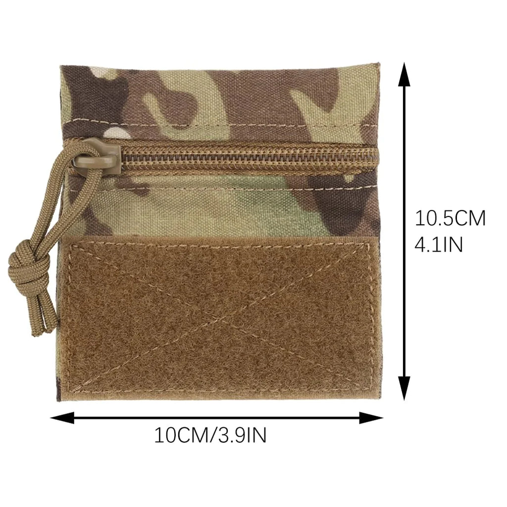 Pouch Bag with Hook and Loop Tool Storage Bag Snack Pouch Candy Bag Hanging Pouches Backpack Accessory Pouch