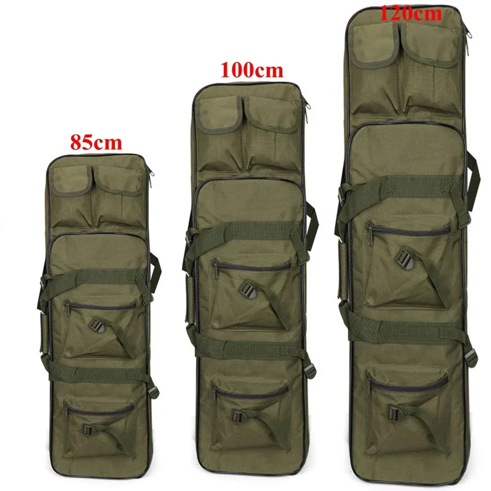 85 100 120cm Gun Bag Case Rifle Bag Backpack Sniper Carbine Airsoft Shooting Carry Shoulder Bags for Hunting Accessories