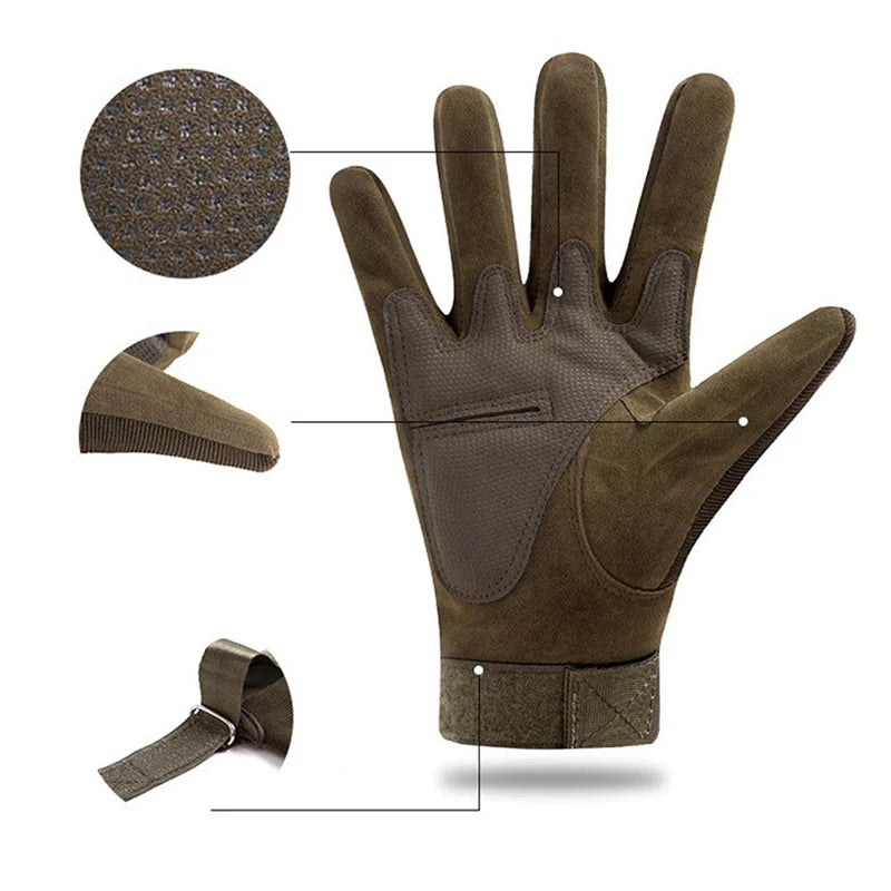 Tactical Gloves for Men Women Motorcycle Gloves Touchscreen Airsoft Hunting hiking Shooting Glove Outdoor Paintball Work